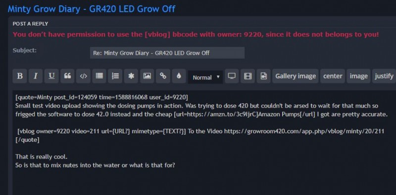 Vid reply