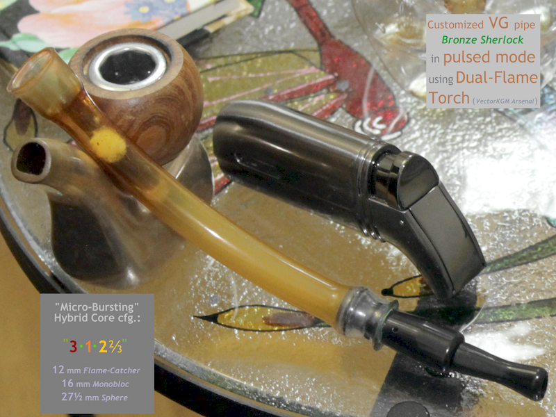 Egzoset's modded VG pipe - Bursting mode (2017-Sep-23)