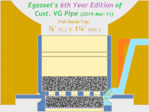 Egzoset's 6th Year Edition of Customized VG Pipe (2019-Mar-11)