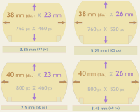 Slim (1.5 in.) & Large (1.75 in.) Alu Rods as Full-Metal VG Tops