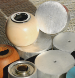 38 mm (dia.) Full-Metal Customized VG Top - 17 mm (radius) Centering Marks