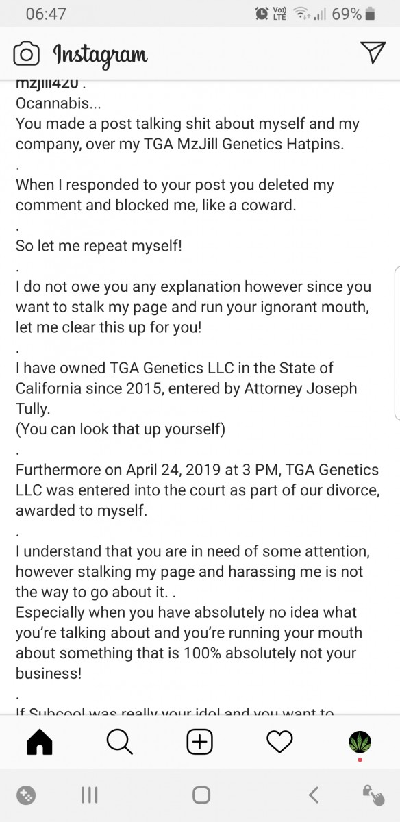 TGA legal case lol