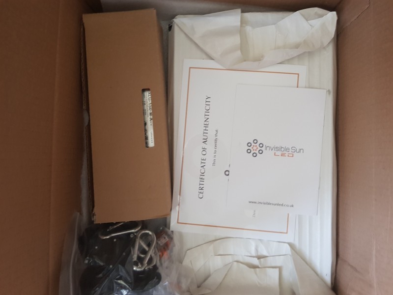 Invisible sun unboxing