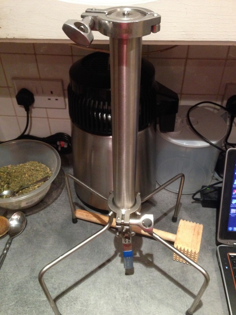 3rd part, left over trim from 2nd shake turned into bho