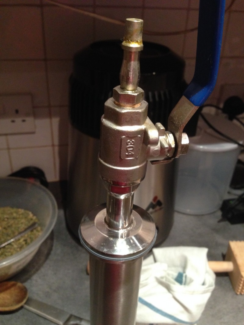 3rd part, left over trim from 2nd shake turned into bho