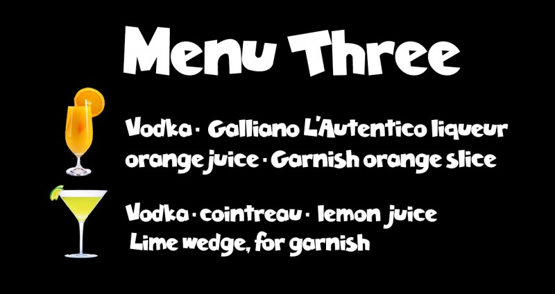 menu 3