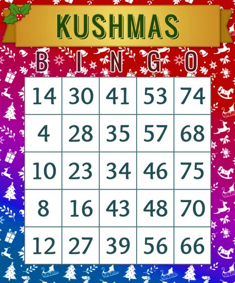 mn KUSHMAS bingo redo